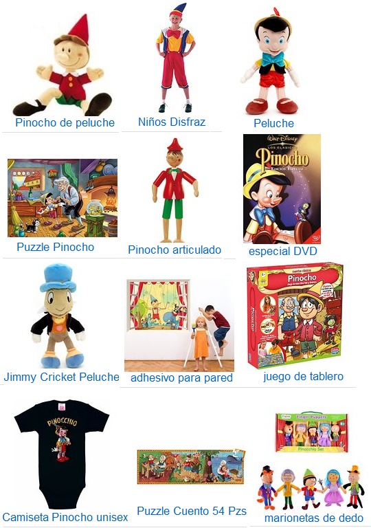 juguetes pinocho